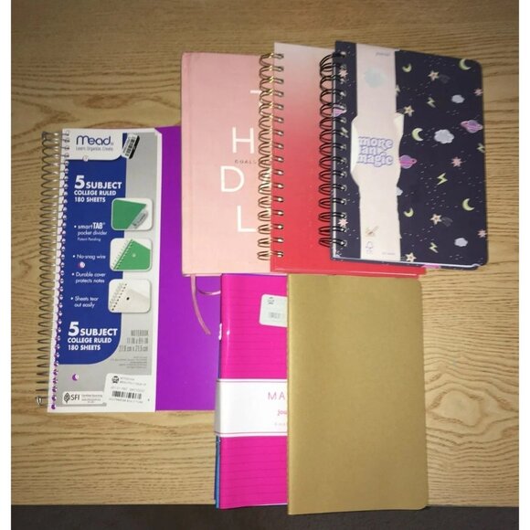 New Lot of 8 Journals & Subject Books - Picture 1 of 7